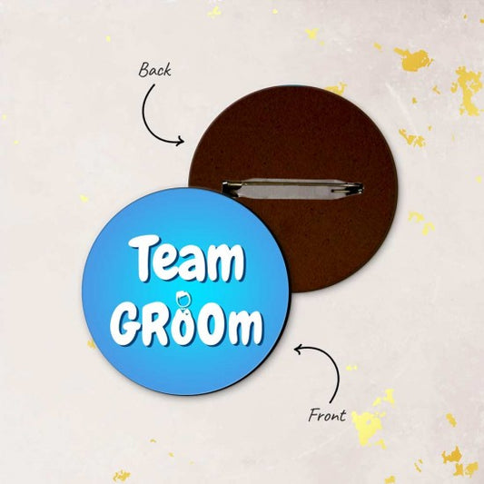 Team Groom Multicolored- Pack Of 10pc