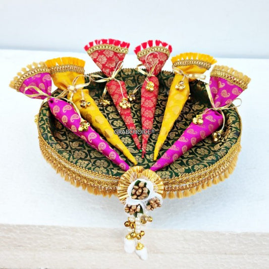 Mehndi Platter with Bride/Groom Name