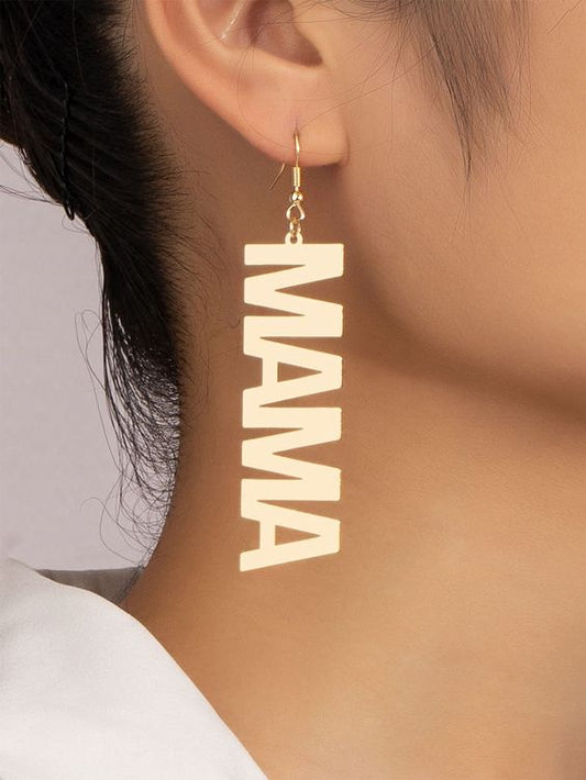 MAMA Acrylic Earrings For Women