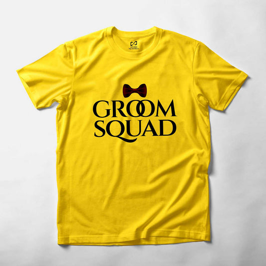 Personalized T-shirt For Haldi With Groom Squad