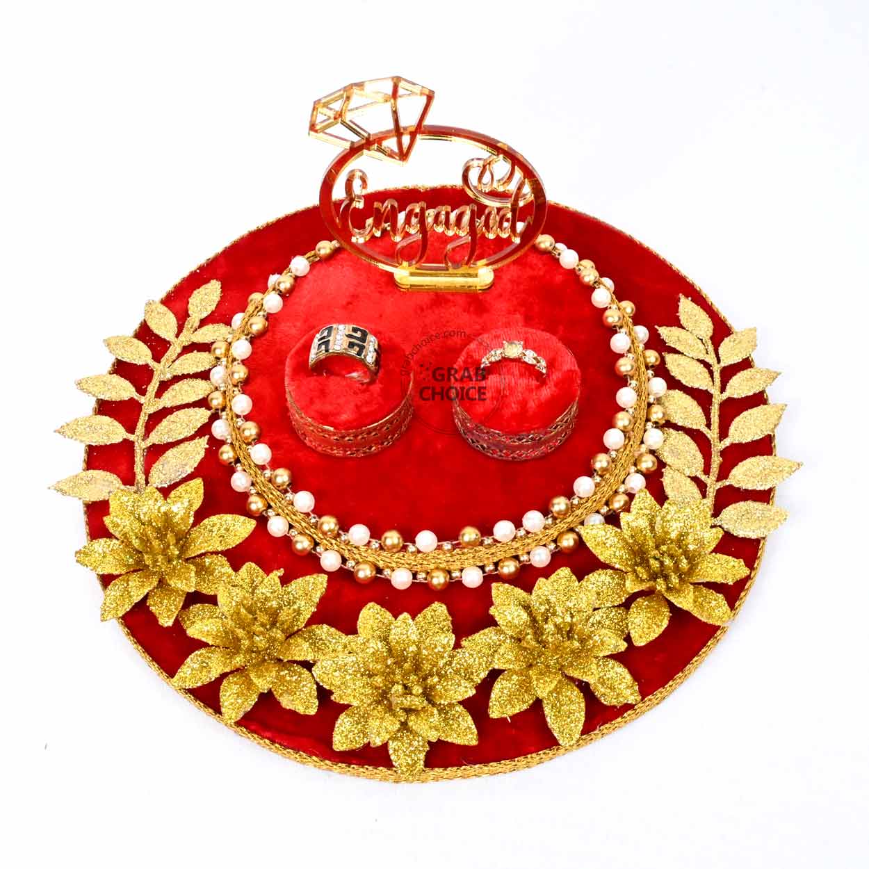 Engagement Ring Platter (RED)